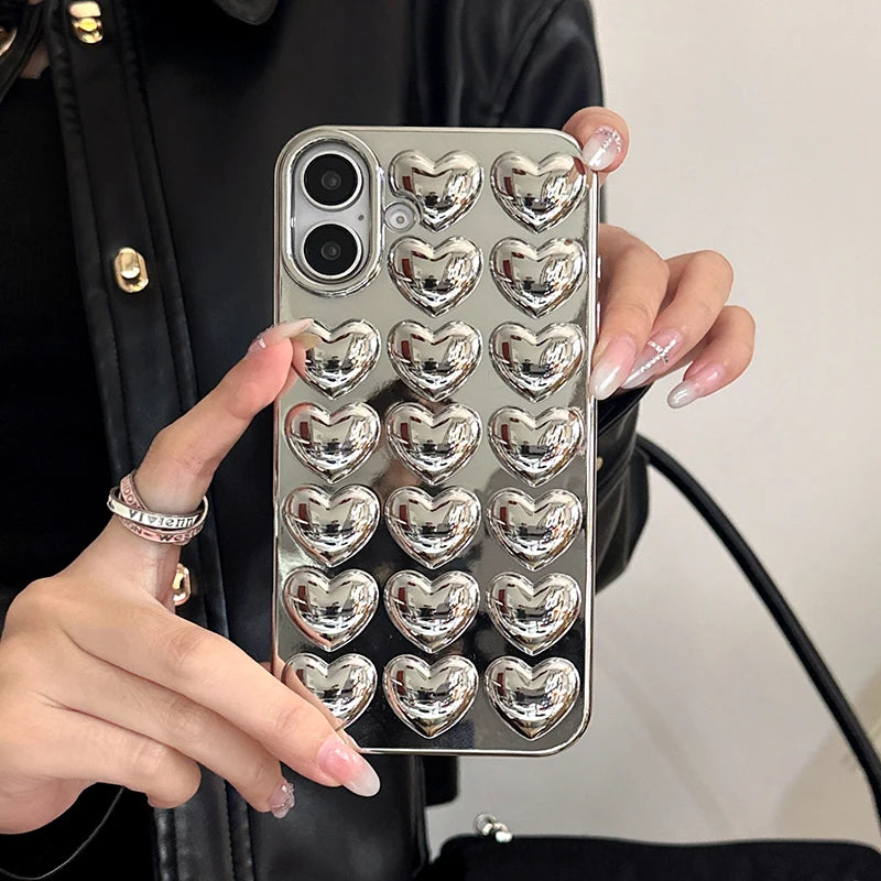 HeartGlow Embrace iPhone Case